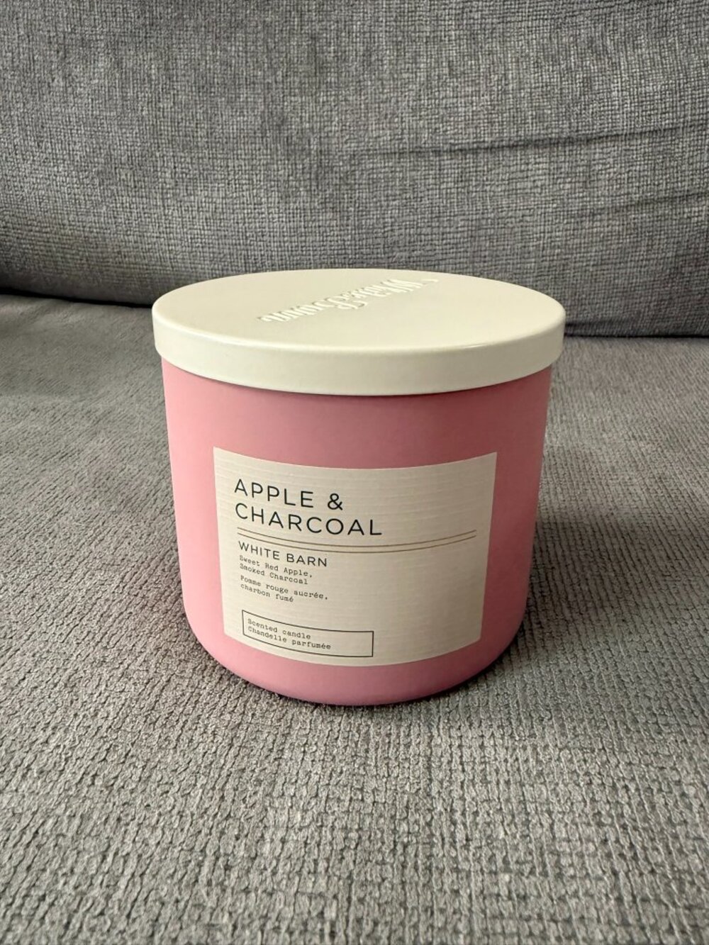 Bath & Body Works 3 Wick Soy Wax Blend Candle - Apple & Charcoal